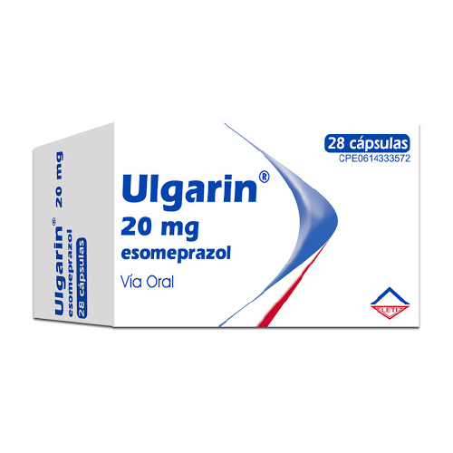 [7591585319609] ULGARIN (ESOMEPRAZOL) 20MG X 28 CAPSULAS (LETI)