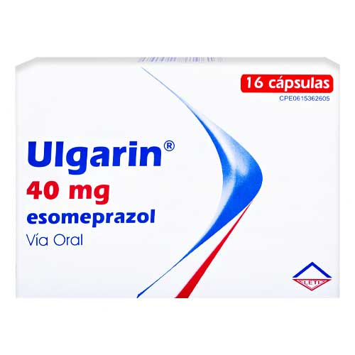 [7591585419613] ULGARIN (ESOMEPRAZOL) 40MG X 16 CAPSULAS (LETI)