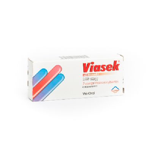 [7591585111005] VIASEK (SILDENAFIL) 50MG X 2 COMPRIMIDOS (LETI)